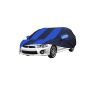 Allextreme MLK5002 Car Body Cover Compatible with Mitsubishi Lancer Custom Fit Dustproof UV Heat Resistant Indoor Outdoor Body Protection (Navy Blue & Blue with Mirror)