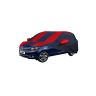 Allextreme TTK5004 Car Body Cover Compatible with Tata Tigor Custom Fit Dustproof UV Heat Resistant Indoor Outdoor Body Protection (Navy Blue & Red with Mirror)