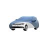 Allextreme VAK5001 Car Body Cover Compatible with Volkswagen Ameo Custom Fit Dustproof UV Heat Resistant Indoor Outdoor Body Protection (Blue with Mirror)