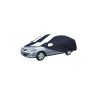 Allextreme CZ5005 Car Body Cover Compatible with City ZX Custom Fit Dustproof UV Heat Resistant Indoor Outdoor Body Protection (Navy Blue & White with Mirror)