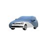 Allextreme VNK5001 Car Body Cover Compatible with Volkswagen Vento Custom Fit Dustproof UV Heat Resistant Indoor Outdoor Body Protection (Blue with Mirror)