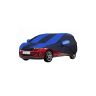 Allextreme VSK5002 Car Body Cover Compatible with Ford Aspire Custom Fit Dustproof UV Heat Resistant Indoor Outdoor Body Protection (Navy Blue & Blue with Mirror)