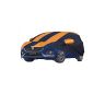 Allextreme MNS5003 Car Body Cover Compatible with Maruti Suzuki Swift Dzire New Custom Fit Dustproof UV Heat Resistant Indoor Outdoor Body Protection (Navy Blue & Orange with Mirror)