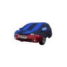Allextreme MSS5002 Car Body Cover Compatible with Maruti Suzuki Esteem Custom Fit Dustproof UV Heat Resistant Indoor Outdoor Body Protection (Navy Blue & Blue with Mirror)