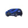 Allextreme MNS5002 Car Body Cover Compatible with Maruti Suzuki Swift Dzire New Custom Fit Dustproof UV Heat Resistant Indoor Outdoor Body Protection (Navy Blue & Blue with Mirror)