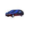 Allextreme TXS5002 Car Body Cover Compatible with Tata Indigo XL Custom Fit Dustproof UV Heat Resistant Indoor Outdoor Body Protection (Navy Blue & Blue with Mirror)