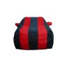 Allextreme MCE5004 Car Body Cover Compatible with Maruti Suzuki Ciaz Custom Fit Dustproof UV Heat Resistant Indoor Outdoor Body Protection (Navy Blue & Red with Mirror)