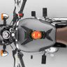 AllExtreme EXHB2AR Customized Fuel/Gas Tank Pad Protector Decal Sticker Compatible with Enfield Bullet (Black)