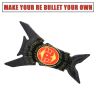 AllExtreme EXHB2AR Customized Fuel/Gas Tank Pad Protector Decal Sticker Compatible with Enfield Bullet (Black)