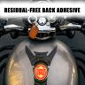 AllExtreme EXHB2AR Customized Fuel/Gas Tank Pad Protector Decal Sticker Compatible with Enfield Bullet (Black)