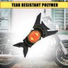 AllExtreme EXHB2AR Customized Fuel/Gas Tank Pad Protector Decal Sticker Compatible with Enfield Bullet (Black)