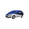 Allextreme SRE5002 Car Body Cover Compatible with Skoda Rapid Custom Fit Dustproof UV Heat Resistant Indoor Outdoor Body Protection (Navy Blue & Blue with Mirror)