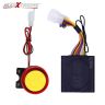 AllExtreme EXBAK03 12v Universal Compact Security Alarm System with Remote Control Engine Start for All Bikes