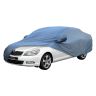 Allextreme SLE5001 Car Body Cover Compatible with Skoda Laura Custom Fit Dustproof UV Heat Resistant Indoor Outdoor Body Protection (Blue with Mirror)