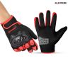 Allextreme Probiker Protective Full Finger Gloves Anti-Skid Surface Breathable Bike Riding Glove for Motorcycle Cycling Climbing Mountaineering Hiking (XXL, Red)
