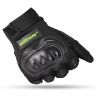 Allextreme Probiker Protective Full Finger Gloves Anti-Skid Surface Breathable Bike Riding Glove for Motorcycle Cycling Climbing Mountaineering Hiking (L, Black)