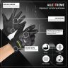 Allextreme Probiker Protective Full Finger Gloves Anti-Skid Surface Breathable Bike Riding Glove for Motorcycle Cycling Climbing Mountaineering Hiking (L, Black)