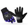 Allextreme Probiker Protective Full Finger Gloves Anti-Skid Surface Breathable Bike Riding Glove for Motorcycle Cycling Climbing Mountaineering Hiking (L, Blue)
