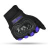 Allextreme Probiker Protective Full Finger Gloves Anti-Skid Surface Breathable Bike Riding Glove for Motorcycle Cycling Climbing Mountaineering Hiking (L, Blue)