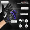 Allextreme Probiker Protective Full Finger Gloves Anti-Skid Surface Breathable Bike Riding Glove for Motorcycle Cycling Climbing Mountaineering Hiking (L, Blue)