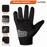 Allextreme Probiker Protective Full Finger Gloves Anti-Skid Surface Breathable Bike Riding Glove for Motorcycle Cycling Climbing Mountaineering Hiking (XL, Orange)