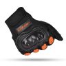 Allextreme Probiker Protective Full Finger Gloves Anti-Skid Surface Breathable Bike Riding Glove for Motorcycle Cycling Climbing Mountaineering Hiking (XL, Orange)