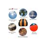 Allextreme NTP5003 Car Body Cover Compatible with Nissan Terrano Custom Fit Dustproof UV Heat Resistant Indoor Outdoor Body Protection (Navy Blue & Orange with Mirror)