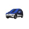 Allextreme HKP5002 Car Body Cover Compatible with Hyundai Kona Custom Fit Dustproof UV Heat Resistant Indoor Outdoor Body Protection (Navy Blue & Blue with Mirror)
