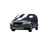 Allextreme WRP5005 Car Body Cover Compatible with WR-V Custom Fit Dustproof UV Heat Resistant Indoor Outdoor Body Protection (Navy Blue & White with Mirror)