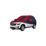 Allextreme KSP5001 Car Body Cover Compatible with Kia Seltos Custom Fit Dustproof UV Heat Resistant Indoor Outdoor Body Protection (Blue with Mirror)