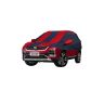 Allextreme MHZ5004 Car Body Cover Compatible with MG Hector Custom Fit Dustproof UV Heat Resistant Indoor Outdoor Body Protection (Navy Blue & Red with Mirror)