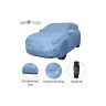 Allextreme TMZ5001 Car Body Cover Compatible with Mahindra Thar Custom Fit Dustproof UV Heat Resistant Indoor Outdoor Body Protection (Blue with Mirror)