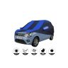 Allextreme CTZ5002 Car Body Cover Compatible with Chevrolet Tavera Custom Fit Dustproof UV Heat Resistant Indoor Outdoor Body Protection (Navy Blue & Blue with Mirror)