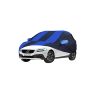 Allextreme VVZ5002 Car Body Cover Compatible with Volvo V40 Custom Fit Dustproof UV Heat Resistant Indoor Outdoor Body Protection (Navy Blue & Blue with Mirror)