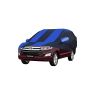 Allextreme IOY5002 Car Body Cover Compatible with Innova old Custom Fit Dustproof UV Heat Resistant Indoor Outdoor Body Protection (Navy Blue & Blue with Mirror)