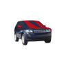 Allextreme LLB5004 Car Body Cover Compatible with Land Rover Free Lander-2 Custom Fit Dustproof UV Heat Resistant Indoor Outdoor Body Protection (Navy Blue & Red with Mirror)
