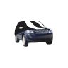 Allextreme LLB5006 Car Body Cover Compatible with Land Rover Free Lander-2 Custom Fit Dustproof UV Heat Resistant Indoor Outdoor Body Protection (Black & White with Mirror)