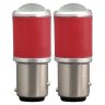 Allextreme ‎BAY15D 1157 LED Parking Bulb 5W Universal Ultra-Bright Brake Tail Light for Car (Red, 2 Pcs)