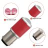 Allextreme ‎BAY15D 1157 LED Parking Bulb 5W Universal Ultra-Bright Brake Tail Light for Car (Red, 2 Pcs)