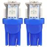 Allextreme EX5P001 T10 Led Parking Light 5 SMD Car Interior Pilot Licence Plate Dome Bulb for Bike/Motorcycle and Cars (Blue, 1W)