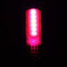 Allextreme T10 LED Parking Light? 4W 6000K Universal Super Bright Interior Pilot License Plate Dome Map Door Courtesy Indicator Lamp Bulb for Cars Bikes & Motorcycles (Red, 2 Pcs)