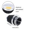 AllExtreme EXAFIL1 Extended Air Filter with Clamp Engine Replacement Inlet Rubber Intake Induction Kit for All Motorcycle and Bikes (42mm, Universal)