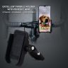 Allextreme EXHMU01 Handle Bar Mount Mobile Cell Phone Holder Cradle Stand 360 Rotation for Motorcycle and Bike (Black)