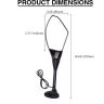 AllExtreme EXMIRR2 Universal Motorcycle Rearview Side Mirrors with LED Turn Signal Indicator Adjustable Bike Rear View Mirror for R15 & Other Full Flared Bikes (Amber Yellow)