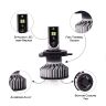 AllExtreme EXSRS2 H4 LED Headlight Bulb with Cooling Fan 36W Head lamp Conversion Kit for Bike Car SUV and Motorcycles (PACK - 2)