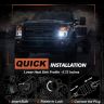 AllExtreme EXSRS2 H4 LED Headlight Bulb with Cooling Fan 36W Head lamp Conversion Kit for Bike Car SUV and Motorcycles (PACK - 2)
