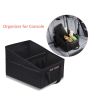 Allextreme Trunk Organizer Backseat Large Anti-Slip Multi-Compartment Foldable Storage Utility Tool Space Saver Bag for Cars, SUVs & Trucks, Black (EX-IT-05)