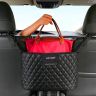Allextreme EX-IT-01-B Trunk Organizer Backseat Large Anti-Slip Storage Hanging Utility Tool Space Saver Bag for Cars, SUVs & Trucks (Black)