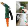 Allextreme High Pressure Water Sprayer Hose Nozzle Heavy Duty, Lawn Garden Spray Front Trigger with Connector (Green) (HBS0061)