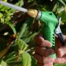 Allextreme High Pressure Water Sprayer Hose Nozzle Heavy Duty, Lawn Garden Spray Front Trigger with Connector (Green) (HBS0061)